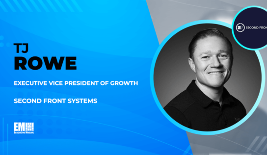 TJ Rowe Moves Up to Growth EVP of Second Front Systems