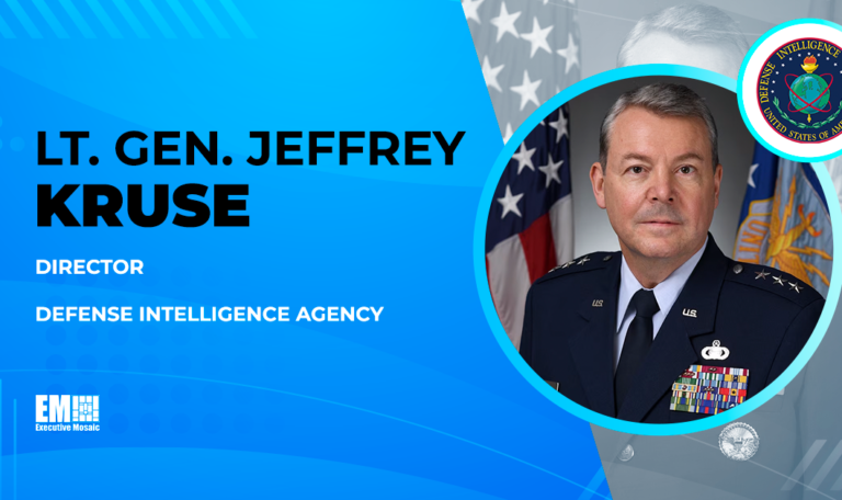 Lt. Gen. Jeffrey Kruse Confirmed as DIA Director - GovCon Wire