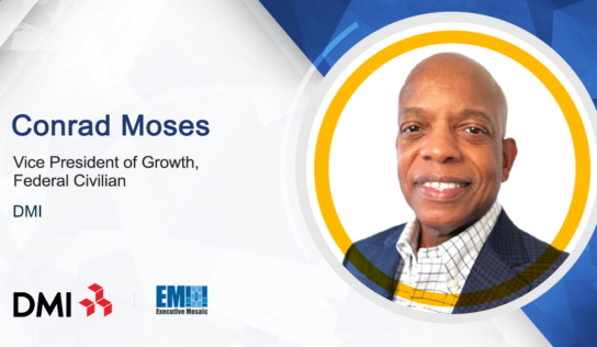 Conrad Moses Joins DMI as Federal Civilian Growth VP; Trey Theimer Quoted