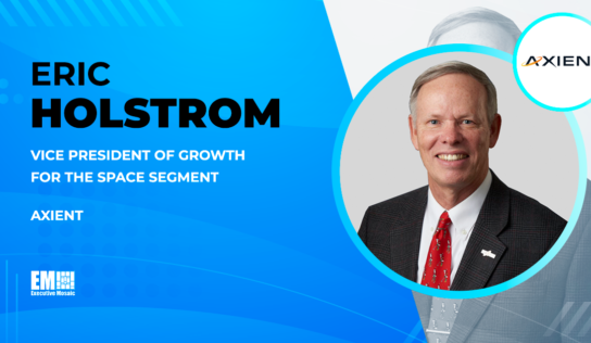 Eric Holstrom Named Axient VP of Growth for Space Segment