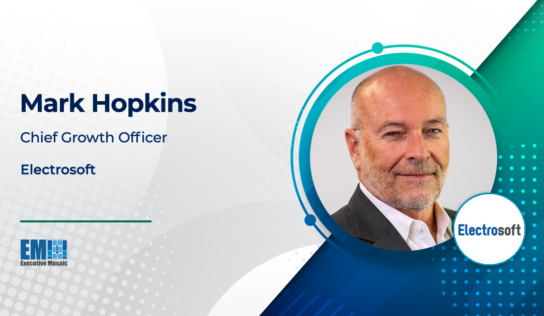 Mark Hopkins Elevated to Chief Growth Officer Post at Electrosoft