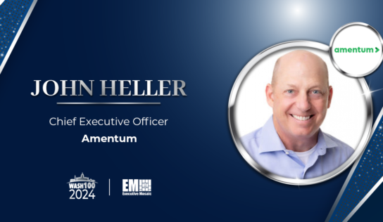 Amentum CEO John Heller Earns 8th Wash100 Award for Spearheading Company’s Strategic Transformation