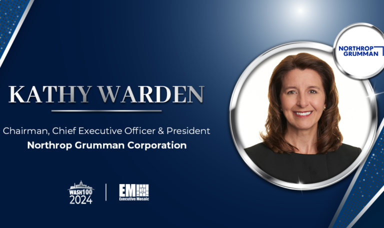 Northrop Grumman CEO Kathy Warden Wins 9th Wash100 Award for ...