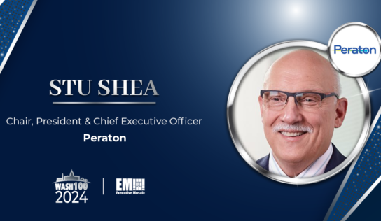 Peraton CEO Stu Shea Wins 8th Wash100 Award for Driving Company Growth Through Significant Contracts