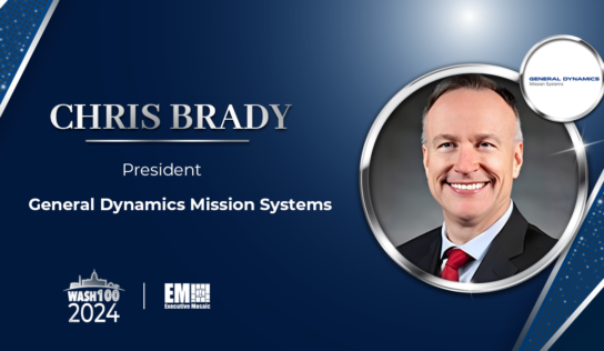 GDMS President Chris Brady Secures 5th Wash100 Award for Military Mission Support Leadership