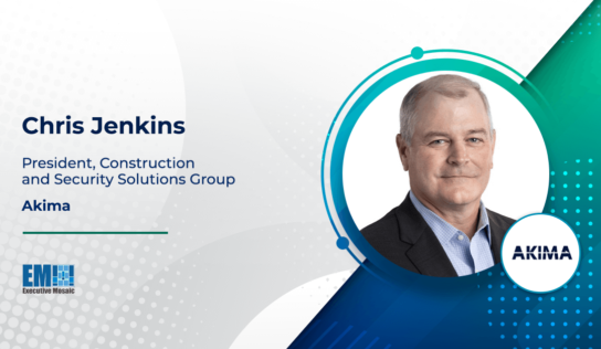 Chris Jenkins Promoted to Construction & Security Solutions Group President at Akima