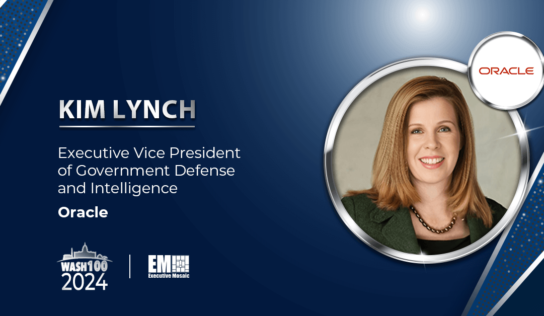 Oracle’s Kim Lynch Honored With 2024 Wash100 Award for Expanding Federal Market Reach & Advancing Cloud Technology