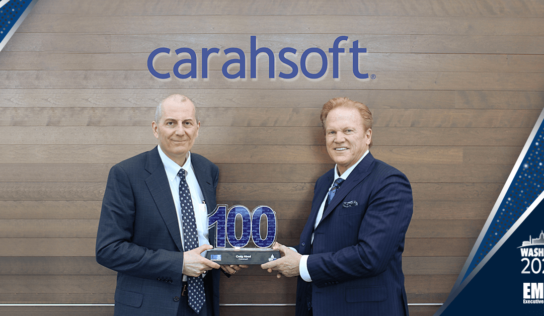 Craig Abod of Carahsoft Accepts 2024 Wash100 Award