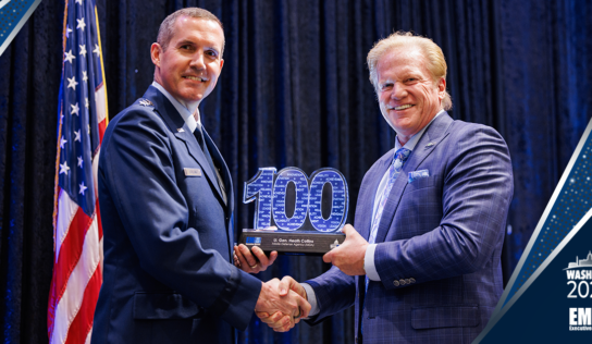 MDA Director Lt. Gen. Heath Collins Presented With 2024 Wash100 Award