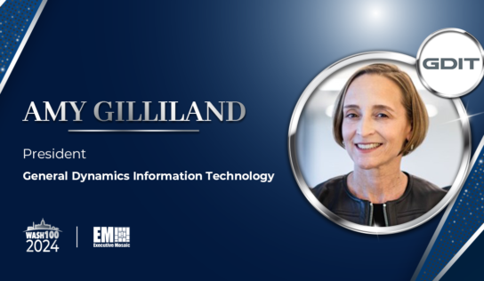 GDIT President Amy Gilliland Wins 7th Consecutive Wash100 Award for Driving IT Investments in GovCon Sector