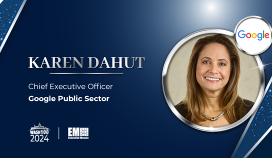 Google Public Sector’s Karen Dahut Named to 2024 Wash100 List