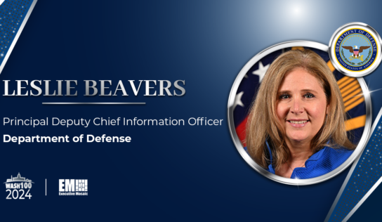 DOD Principal Deputy CIO Leslie Beavers Makes Debut on Executive Mosaic’s Wash100 List