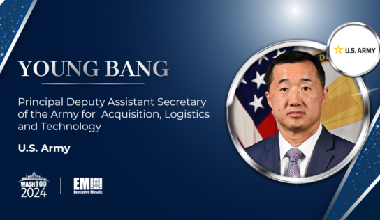 1st Time Wash100 Awardee Young Bang Represents Army’s Excellence in Acquisition, Logistics & Technology