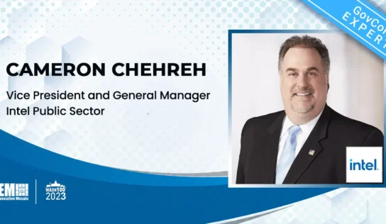 GovCon Expert Cameron Chehreh: Sensing Is How Organizations Can Understand, Plan, Adapt & Thrive