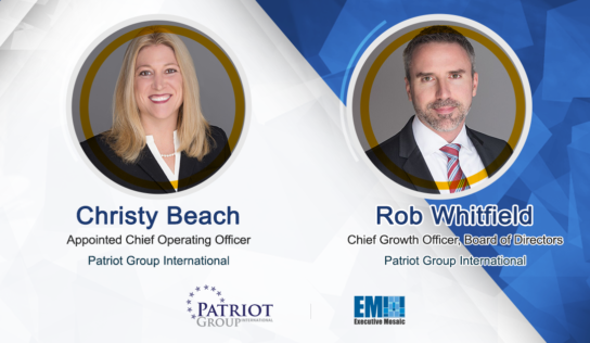 Patriot Group International Names Christy Beach as COO, Rob Whitfield as Chief Growth Officer