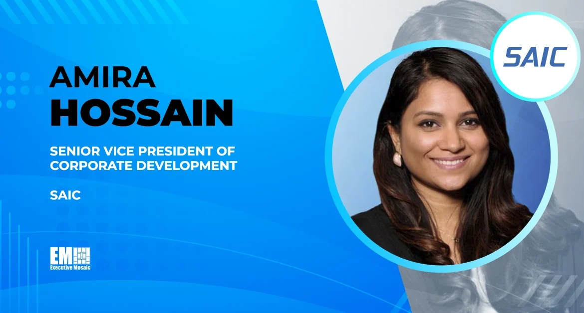 Amira Hossain Joins SAIC as Corporate Development SVP