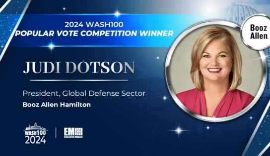 Booz Allen’s Judi Dotson Takes Crown as 2024 Wash100 Popular Vote Winner