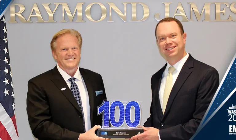 Raymond James’ Sam Maness Receives 2024 Wash100 Award - GovCon Wire