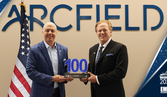 Arcfield’s Kevin Kelly Presented With 2024 Wash100 Award