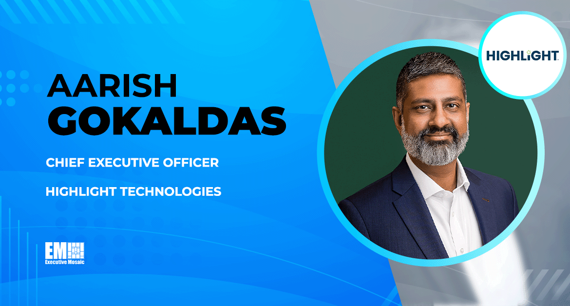 Highlight Technologies, Katmai Professional Services Form Mentor-Protege JV; Aarish Gokaldas Quoted