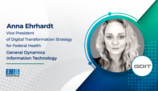 Anna Ehrhardt Joins GDIT as Digital Transformation Strategy VP