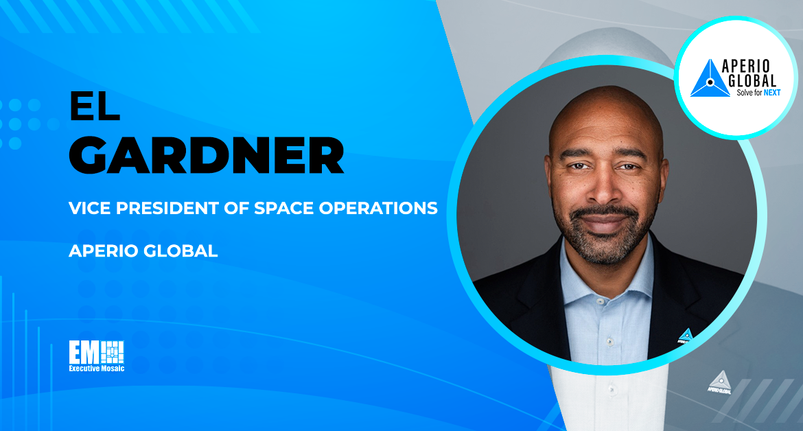 Elvert Gardner Assumes Space Operations VP Role at Aperio Global