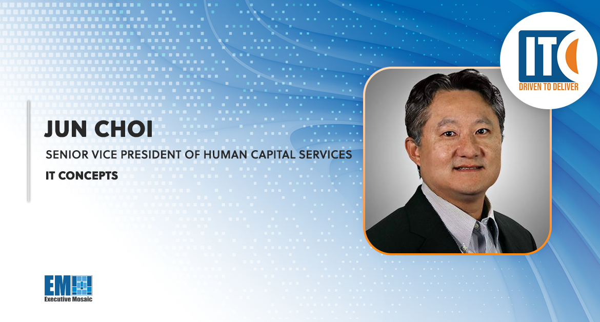 Jun Choi Appointed SVP of Human Capital Services at IT Concepts