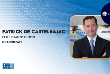 GE Aerospace Appoints Patrick de Castelbajac as Chief Strategy Officer