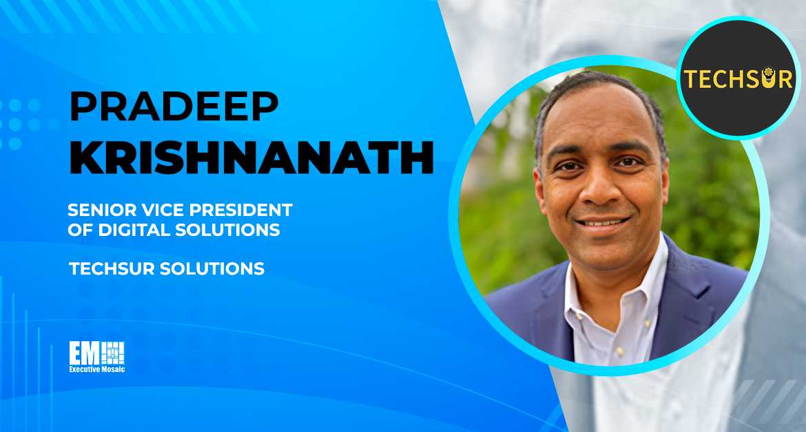 Pradeep Krishnanath Assumes Digital Solutions SVP Post at TechSur Solutions