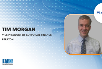 Tim Morgan Promoted to Corporate Finance VP Post at Peraton