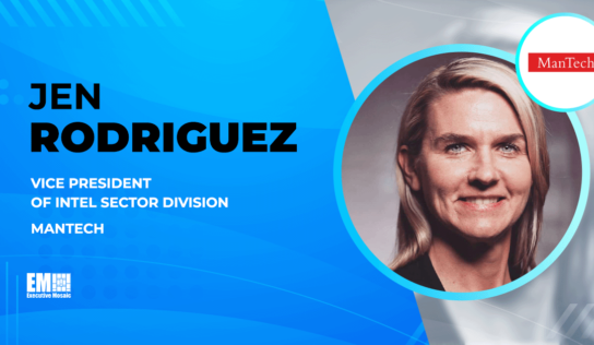 Jen Rodriguez Promoted to VP of Intel Sector Division at ManTech