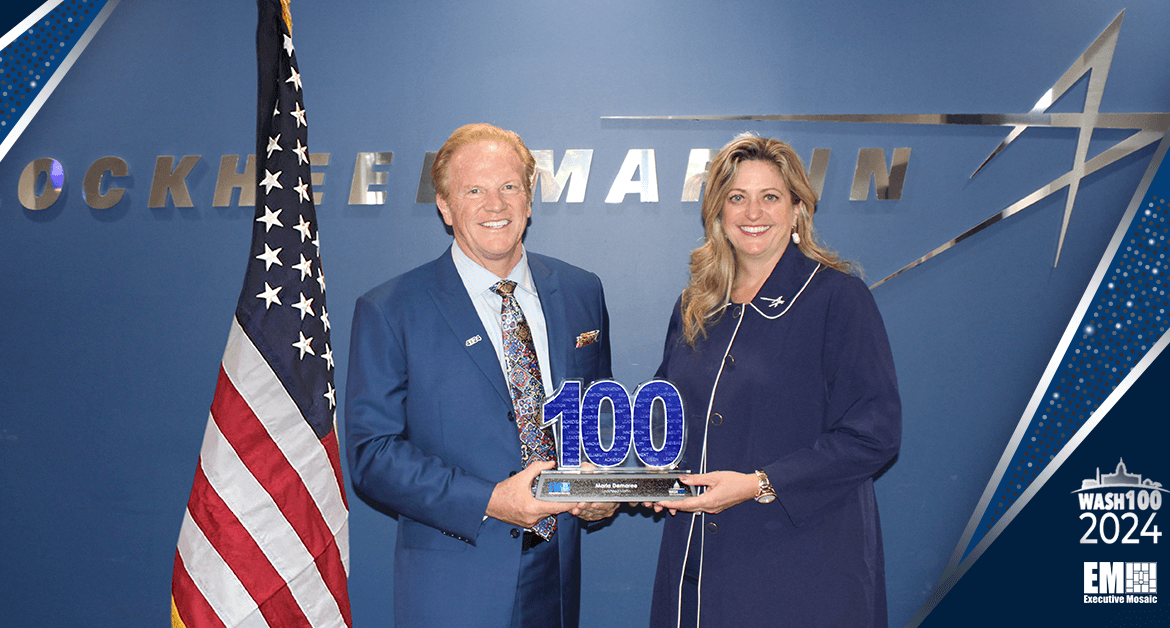 Lockheed Martin’s Maria Demaree Presented With 2024 Wash100 Award