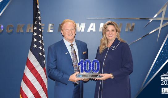 Lockheed Martin’s Maria Demaree Presented With 2024 Wash100 Award