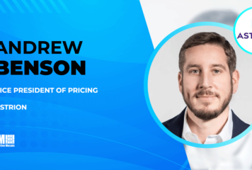 Astrion Appoints Andrew Benson as Pricing VP, Announces Other Exec Moves