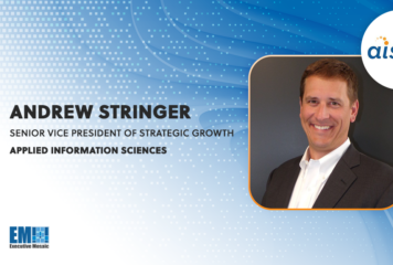 Andrew Stringer Appointed Strategic Growth SVP at Applied Information Sciences