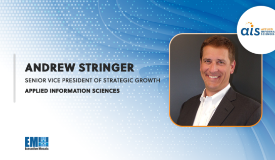 Andrew Stringer Appointed Strategic Growth SVP at Applied Information Sciences