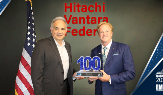 Executive Mosaic Presents 2024 Wash100 Award to Hitachi Vantara Federal’s Mark Serway