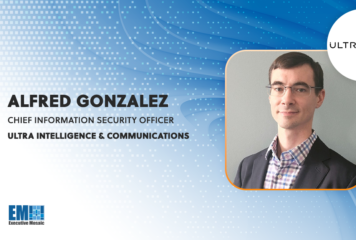 Alfred Gonzalez Joins Ultra Intelligence & Communications as CISO