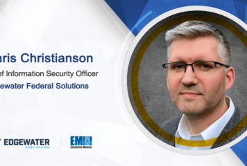 Edgewater Federal Solutions Names Chris Christianson as CISO