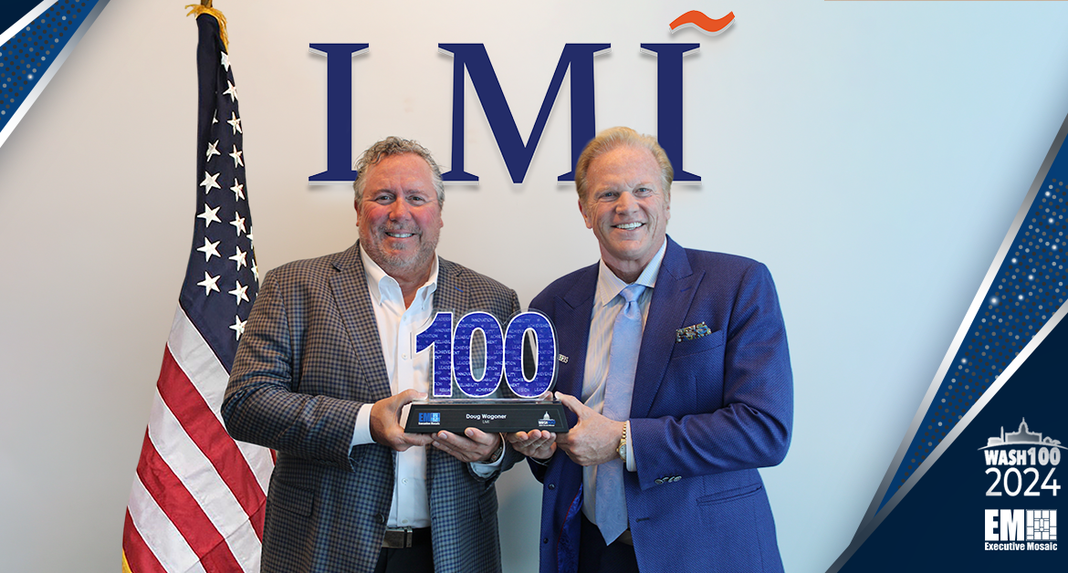 LMI CEO Doug Wagoner Presented With 2024 Wash100 Award