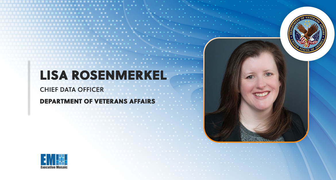 Lisa Rosenmerkel Sworn in as VA Chief Data Officer