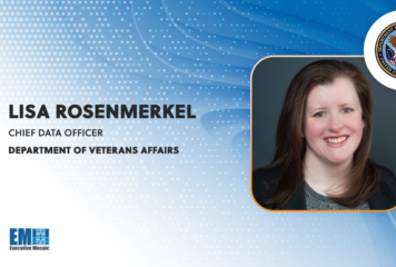 Lisa Rosenmerkel Sworn in as VA Chief Data Officer