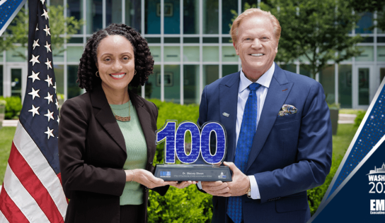 PDDNI Stacey Dixon Accepts 2024 Wash100 Award