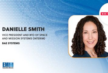 Danielle Smith Appointed Interim VP, BTO of Space & Mission Systems at BAE Systems