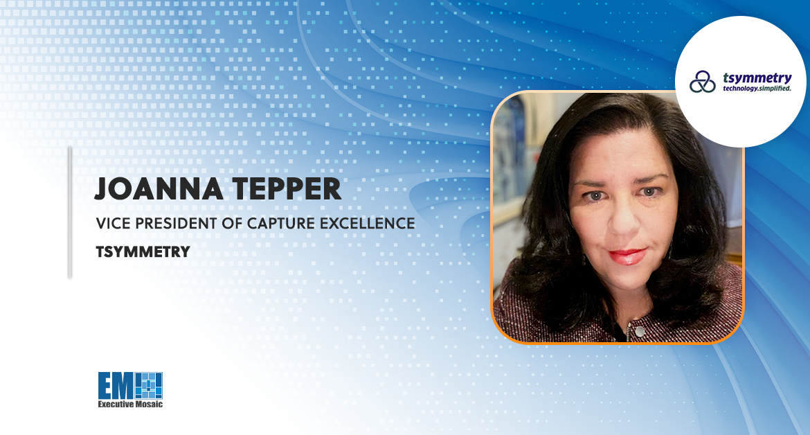 Joanna Tepper Joins Tsymmetry as VP of Capture Excellence