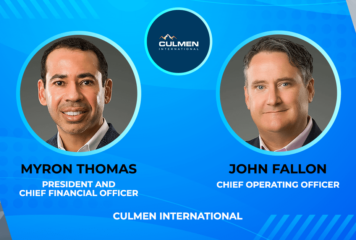 Myron Thomas Named Culmen President, John Fallon Appointed COO