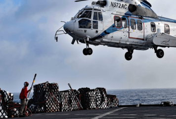 Air Center Helicopters Books $77M Navy Contract for Vertical Replenishment Services