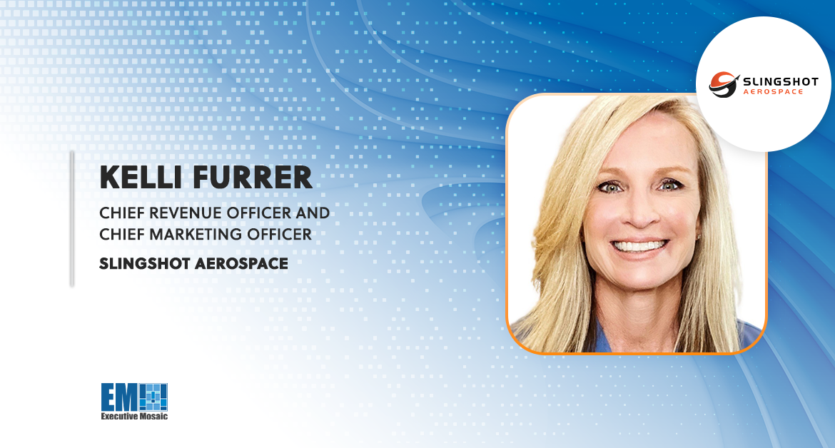 Kelli Furrer Appointed Slingshot Aerospace CRO/CMO