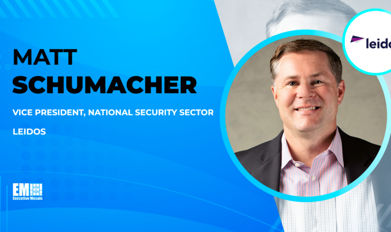 Matt Schumacher Joins Leidos as National Security Sector VP