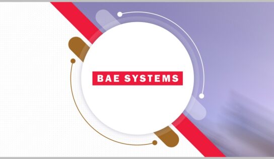 BAE Wins $347M NGA Contract to Support NSG Enterprise Repository & Virtual Environment Program